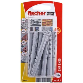 Fischer SXR Langschaftdübel 8 x 80 10 Stück