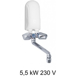 Dafi POZ02412 Wasserkocher & -boiler Senkrecht Ohne Tank (unmittelbar) Chrom, Wasserkocher, Silber, Weiss