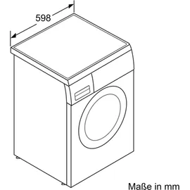 Bosch Serie 6 WUU28T48 Waschmaschine (8 kg, 1400 U/min)