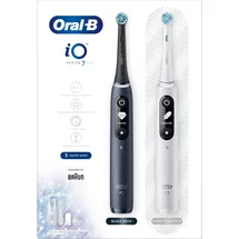 Oral-B iO Series 7 black onyx + 2. Handstück white alabaster + Aufsteckbürste 3 St.