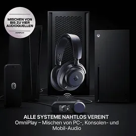 SteelSeries Arctis Nova Pro Omni Blau