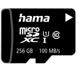 Hama microSDXC 256GB Class 10 80MB/s UHS-I + SD-Adapter