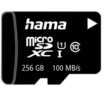 Hama microSDXC 256GB Class 10 80MB/s UHS-I + SD-Adapter