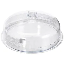 Cosmoplast S.P.A 6425 Tortenplatte Cosmopl.26 cm Home BCO 1397, Mix, transparent