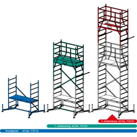 Krause Arbeitsgerüst 2.Aufstockung MONTO ClimTec Aluminium
