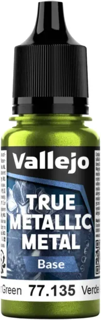 Vallejo True Metallix Metal BASE Amber Green 18ml (135)