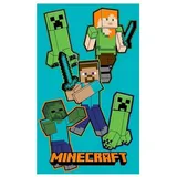 Minecraft Gästehandtuch 30 x 50 cm grün