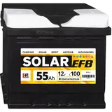 HR 55Ah Solar EFB 12V Versorgerbatterie
