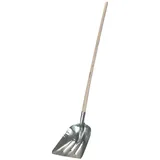 FP Kerbl Schnee- und Getreideschaufel Schaufelgerät Kante Spaten, Aluminium 29670