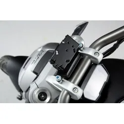 SW-Motech GPS/Smartphone, Lenkerhalterung - Schwarz