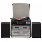 DENVER Stereoanlage MRD-166, DAB+/FM, CD-Player, Turntable, Dual Cassettendeck