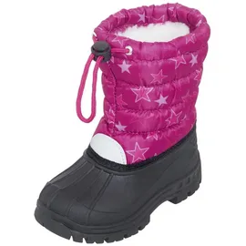 Playshoes Schneestiefel Sterne Pink 22/23
