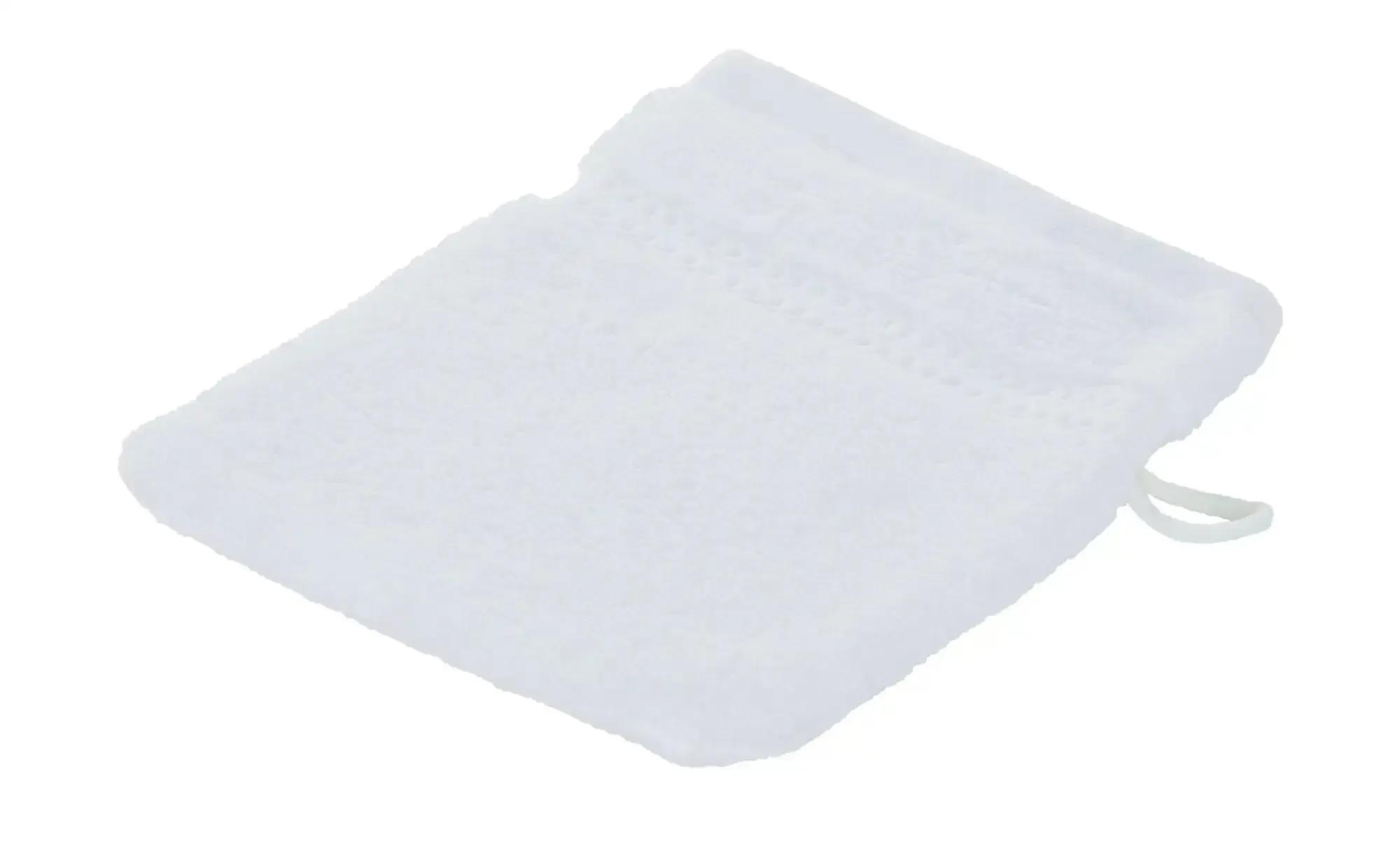 Como Green Waschhandschuh  Kuschel Wuschel Neu ¦ weiß ¦ Maße (cm): B: 16