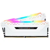 weiß DIMM Kit 16GB, DDR4-3200, CL16-18-18-36 (CMW16GX4M2C3200C16W)