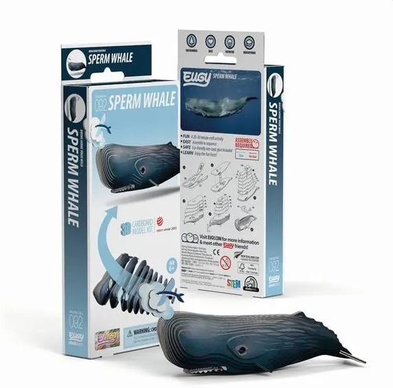 Preisvergleich Produktbild Eugy - 3D Bastelset Pottwal