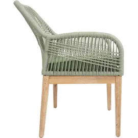 Mendler HWC-H56b Gartenstuhl 58 x 58 x 85 cm grün 2 St.