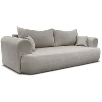 Deine Möbel 24 Schlafsofa, Graubraun, Textil, 247x69x90 cm, Wohnzimmer, Sofas & Couches, Schlafsofas
