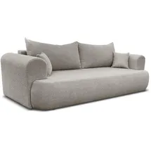 Deine Möbel 24 Schlafsofa, Graubraun, Textil, 247x69x90 cm, Wohnzimmer, Sofas & Couches, Schlafsofas