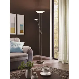 EGLO Baya 2-flg. nickel matt/weiß satiniert