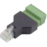TRU Components FL-30 RJ 12 Terminal Adapter FL-30 Stecker, gerade Polzahl Sensoren 6P6C 1 St.