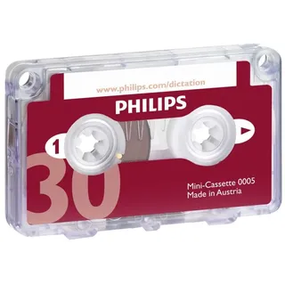 Philips Diktierkassette 2x 15 Min.