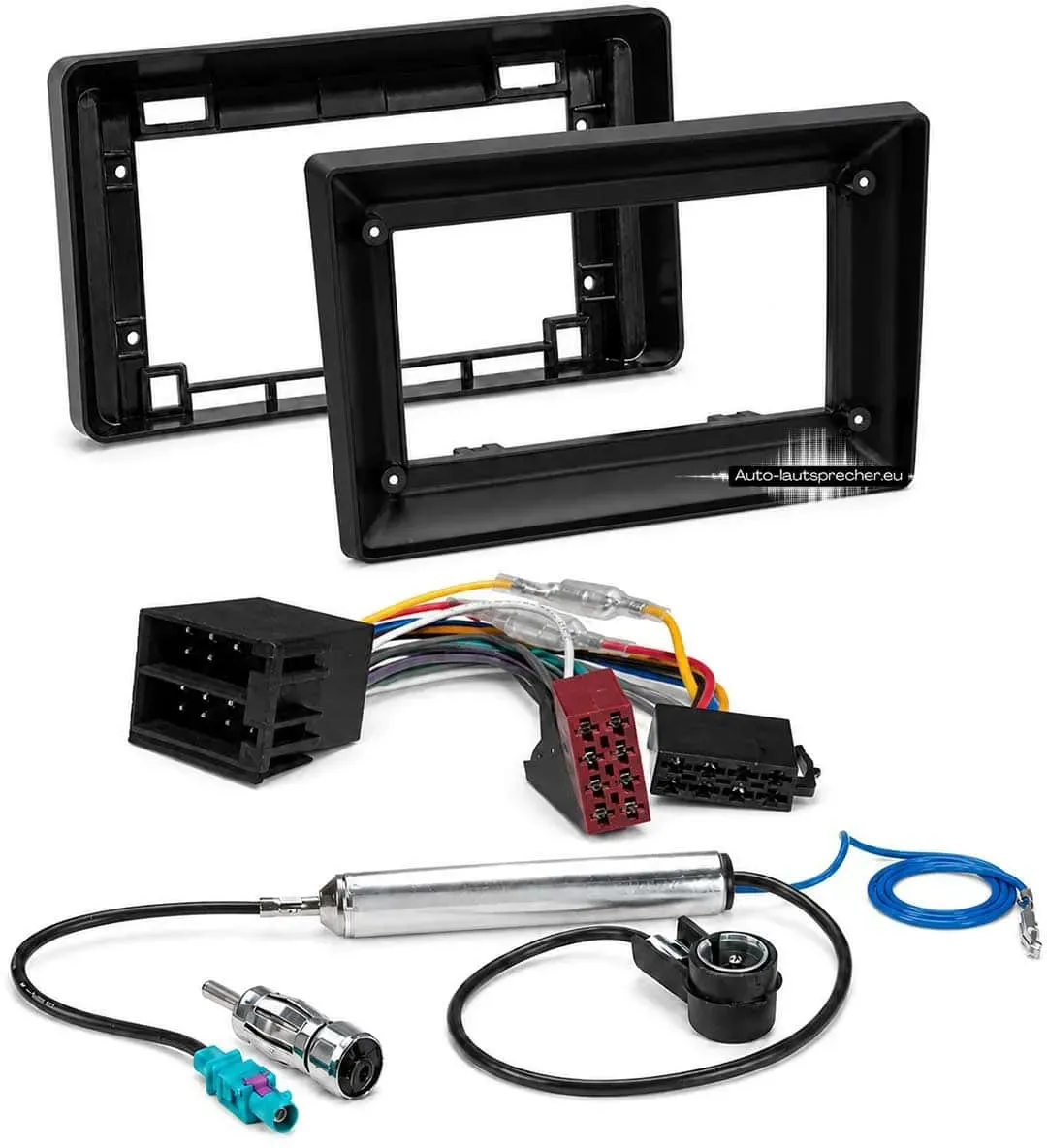Opel Movano Cargo C 2 DIN 9 Zoll Radio Einbauset für ISO Anschluss