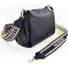 Valentino Dea Re Umhängetasche Kunstleder Black
