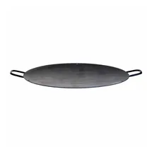 paellaworld international Paella World Wokschale/Grillschale Ø 100 cm, Stahl unbeschichtet