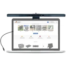 Schwaiger Schreibtischlampe Schwarz