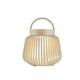 BLOMUS LED Akkuleuchte Aluminium Ø 13,5 cm 1 Stück beige
