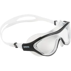Schwimmbrille ARENA "THE ONE MASK", clear, schwarz, transparent, Sportbrillen