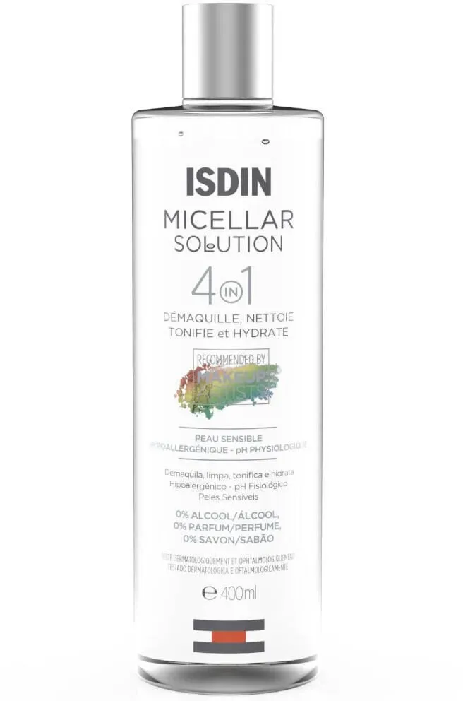 Isdin Micellar Solution 4 in 1 Feuchtigkeitsspendende Gesichtsreinigung