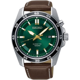 Seiko Kinetic Leder 42 mm SKA791P1