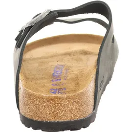 Birkenstock Arizona Weichbettung Naturleder geölt schwarz 46