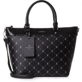 lazarotti Palermo Shopper Kunstleder Black