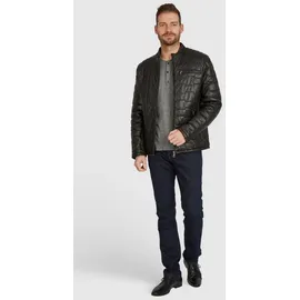 Bugatti Lederjacke BUSAMUELE in Schwarz | Gr.: 48