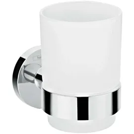Hansgrohe Zahnputzbecher Satinierte Glas