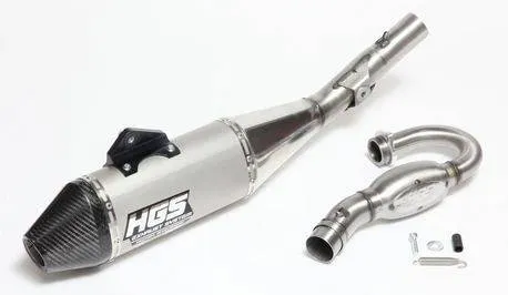 HGS Auspuffanlage Komplettanlage für Triumph TF250X ab 2024  Carbon Endkappe