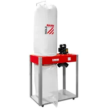 Holzmann Maschinen Absauganlage Stahlblech 300 L rot