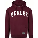 BENLEE Rocky Marciano Rundhalspullover Kapuzensweatshirt Rot L