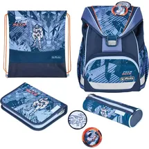 Herlitz UltraLight Plus 6-tlg. Tech Mech blau/orange