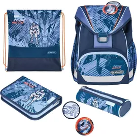 Herlitz UltraLight Plus 6-tlg. Tech Mech blau/orange