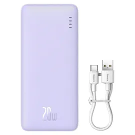 Baseus Airpow PPAP20K, Lithium Polymer (LiPo), 20000 mAh, Violett