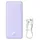 Baseus Airpow PPAP20K, Lithium Polymer (LiPo), 20000 mAh, Violett