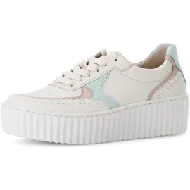 Gabor Leder-Sneakers in Weiß - 40