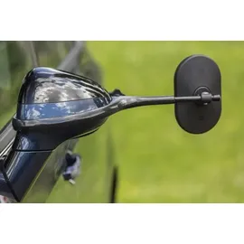Emuk Caravanspiegel 7 x 18 cm Schwarz