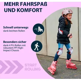 Hudora Mia Kinder black/pink 33-36