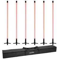 Eurolite Set 6x LED Leuchtstab 134cm RGB + Soft-Bag