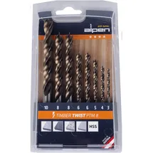 Alpen Holzbohrer-Satz Timber Twist 8-tlg.