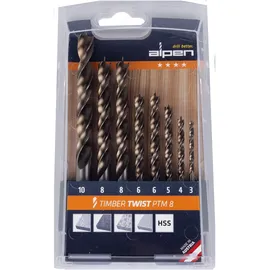 Alpen Holzbohrer-Satz Timber Twist 8-tlg.